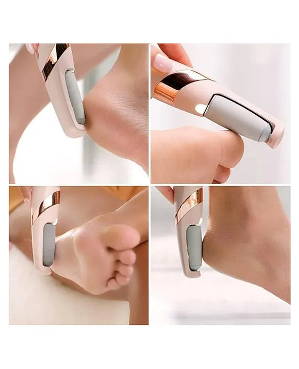 Professional Pedicure Tool with 2 Roller Heads (Coarse and Fine Head)