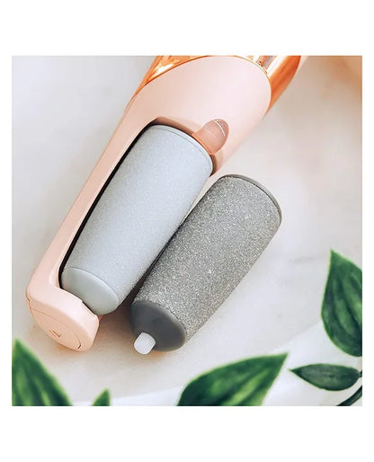 Professional Pedicure Tool with 2 Roller Heads (Coarse and Fine Head)