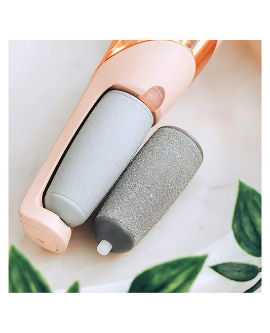 Professional Pedicure Tool with 2 Roller Heads (Coarse and Fine Head)