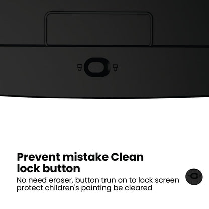 8.5E Re-Writable LCD Writing Pad with Screen 21.5cm (8.5-inch) for Drawing, Playing, Handwriting Gifts for Kids & Adults,(Black)
