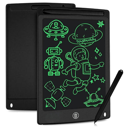 8.5E Re-Writable LCD Writing Pad with Screen 21.5cm (8.5-inch) for Drawing, Playing, Handwriting Gifts for Kids & Adults,(Black)