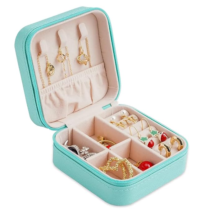 PU Leather Jewelry Box for Earrings, Stones & Necklaces