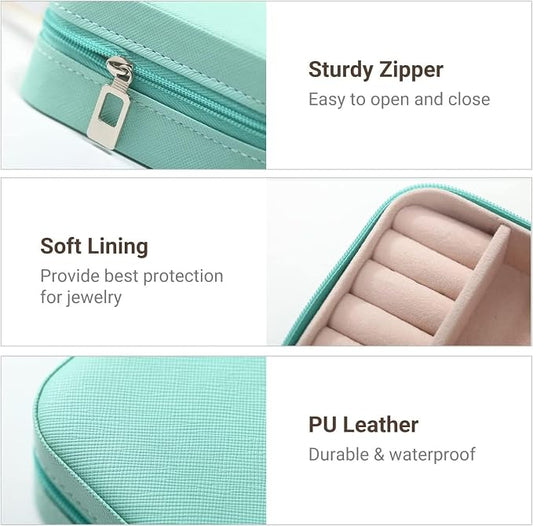 PU Leather Jewelry Box for Earrings, Stones & Necklaces