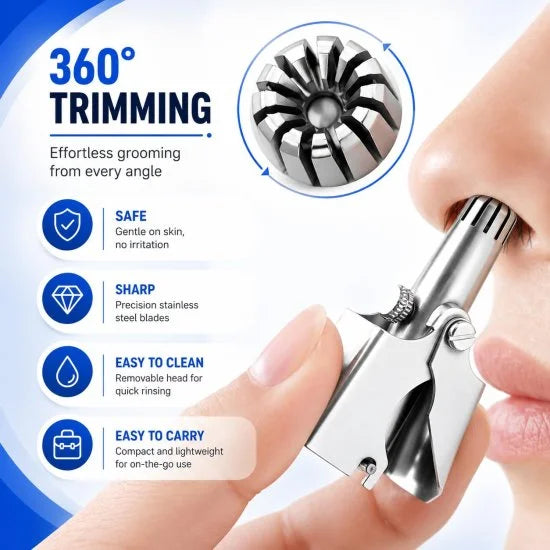 Manual Nose Hair Trimmer Personal Care